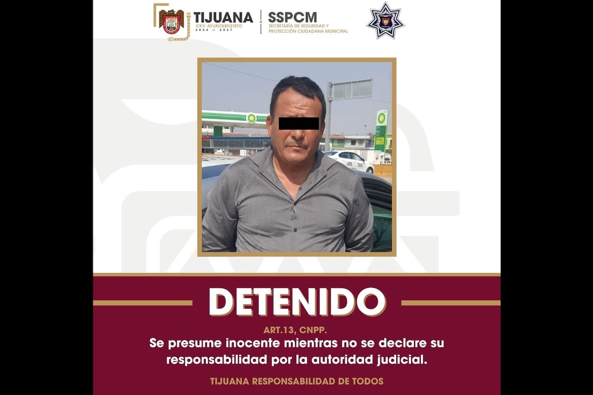 Asegura Policía Municipal a presunto homicida en Zona Centro