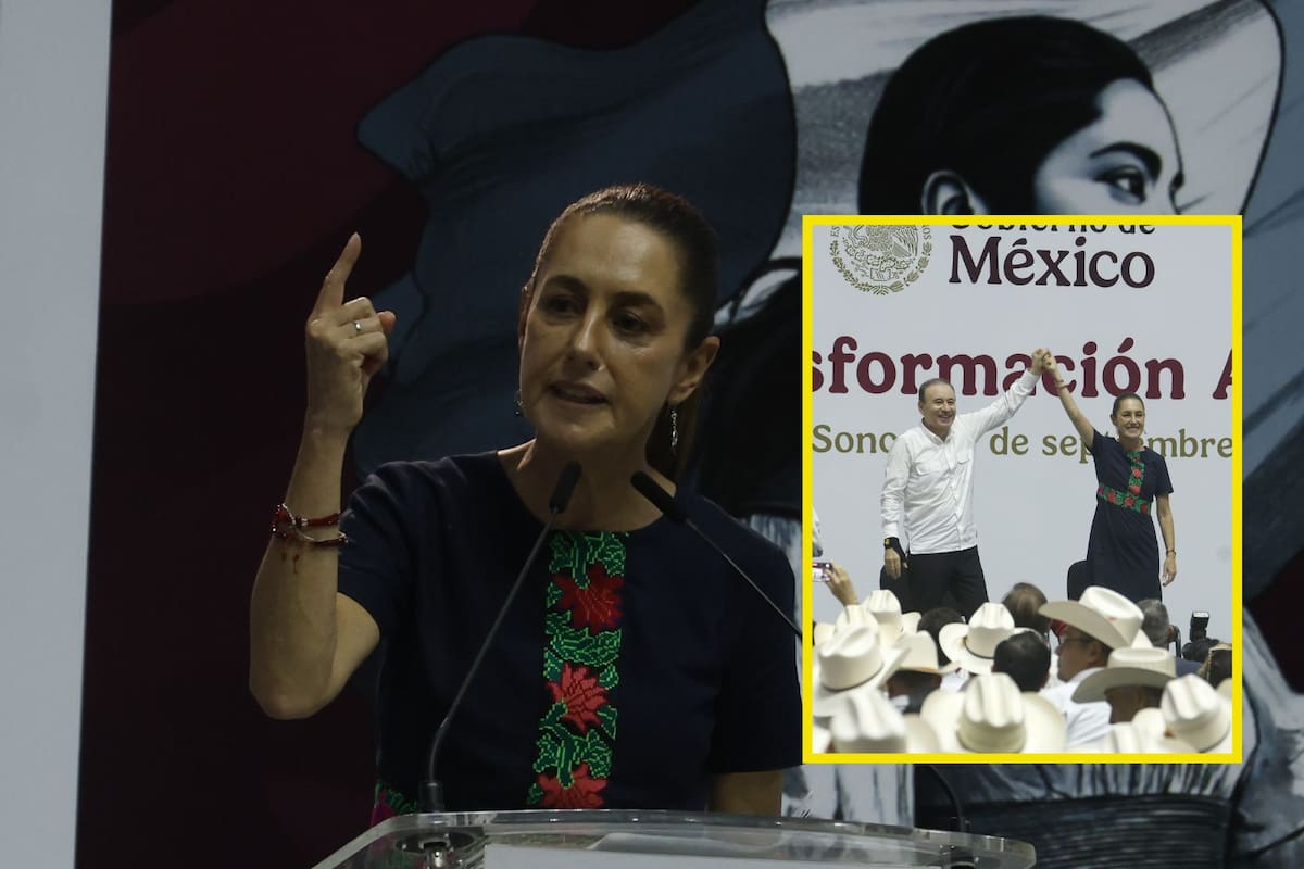 Un millón de sonorenses beneficiados, destaca Sheinbaum