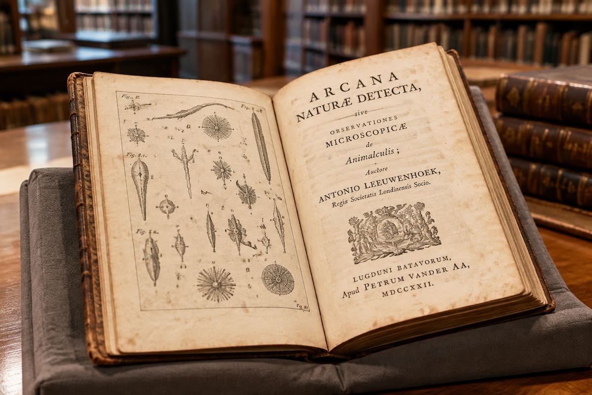Encuentran en México un libro de hace más de 300 años que cambió la manera de entender el mundo y reveló que existe un universo microscópico