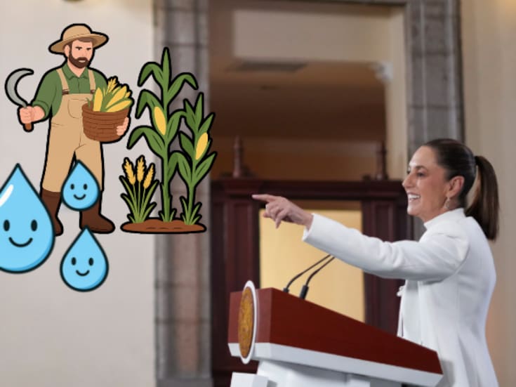 Sheinbaum asegura que agricultores del norte no sufrirán afectaciones por entrega de agua a Estados Unidos
