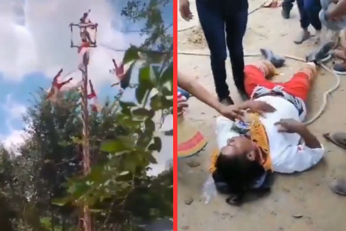 Accidente en ritual de Voladores de Papantla: Cinco heridos tras caída en Tihuatlán, Veracruz