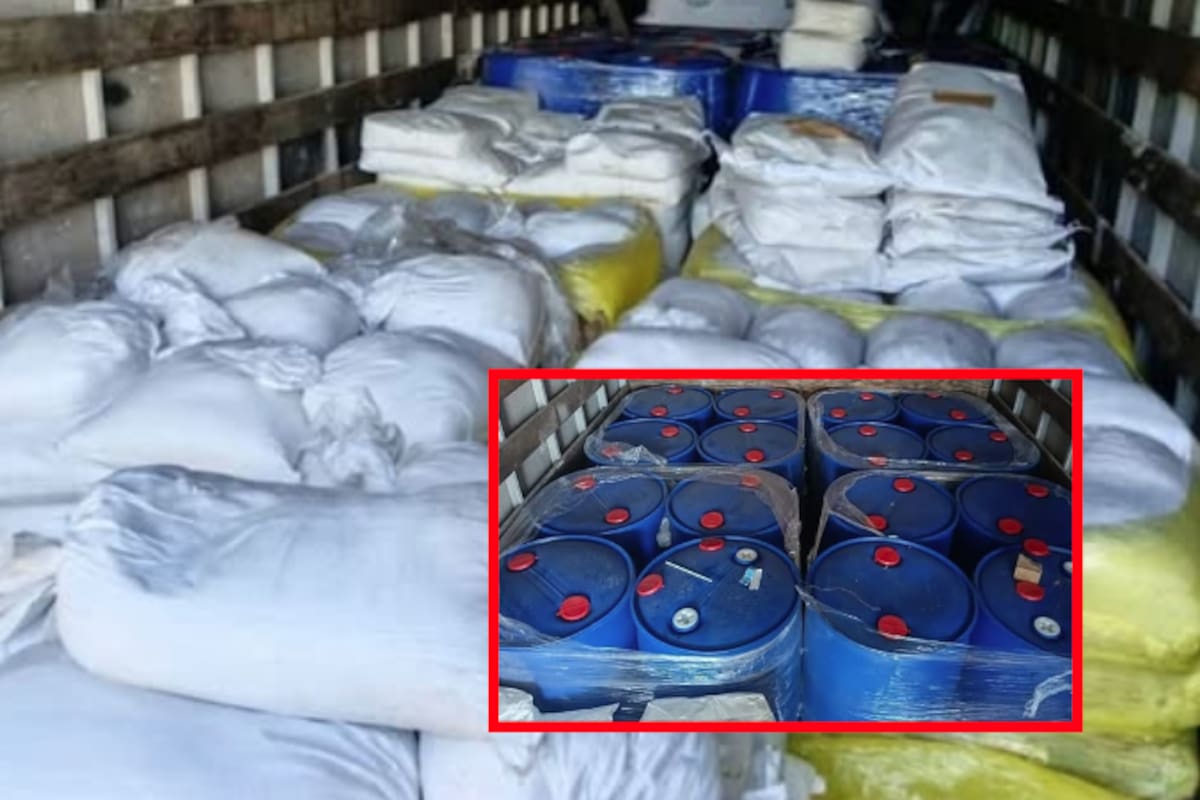 Desmantelan narcolaboratorio en Culiacán: Hallan camión con 5 toneladas de químicos para fabricar metanfetamina
