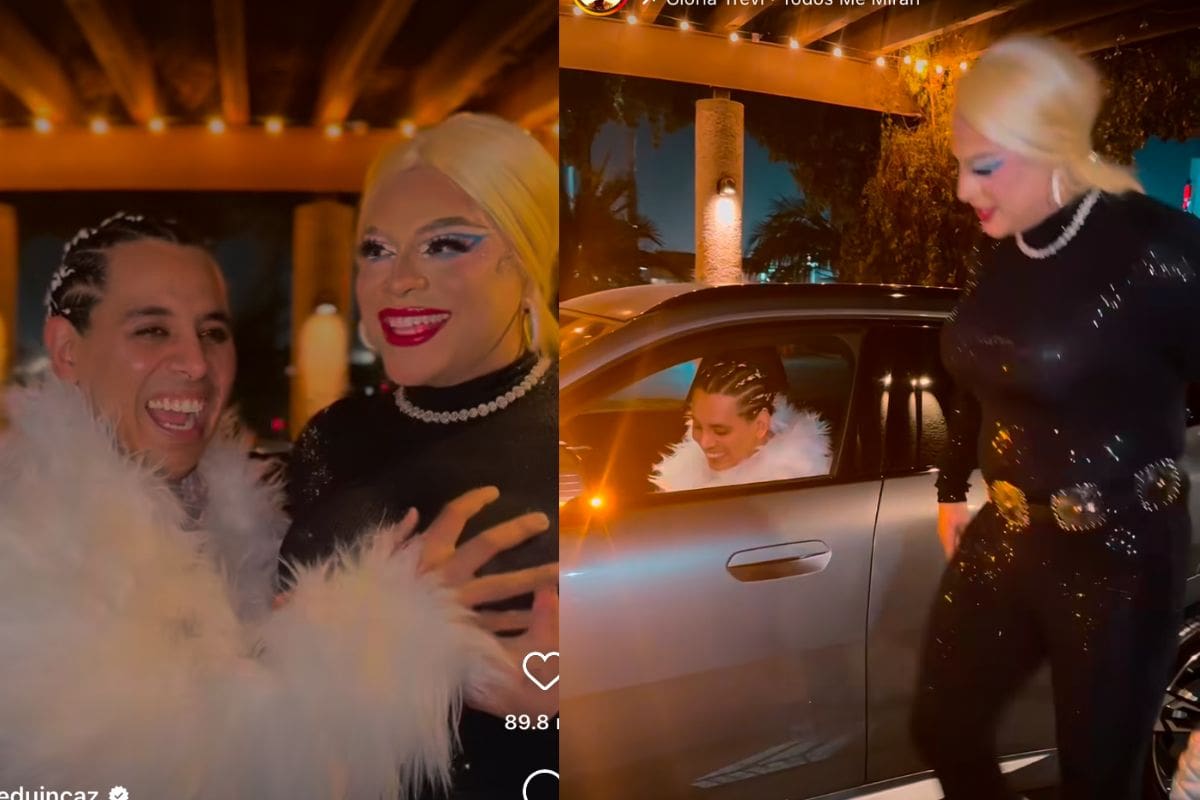 Eduin Caz se viste de trans en la fiesta de cumpleaños de Jhonny Caz; le regala una camioneta