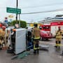 Vuelca vehículo en Otay; conductor resulta con lesiones graves