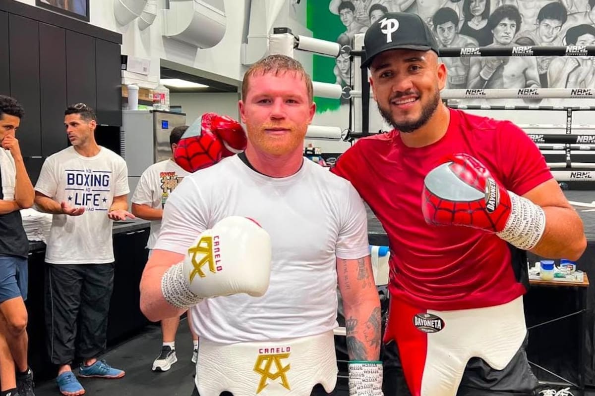 Cachanilla entrena con Canelo Álvarez en España y busca pelear en Estados Unidos
