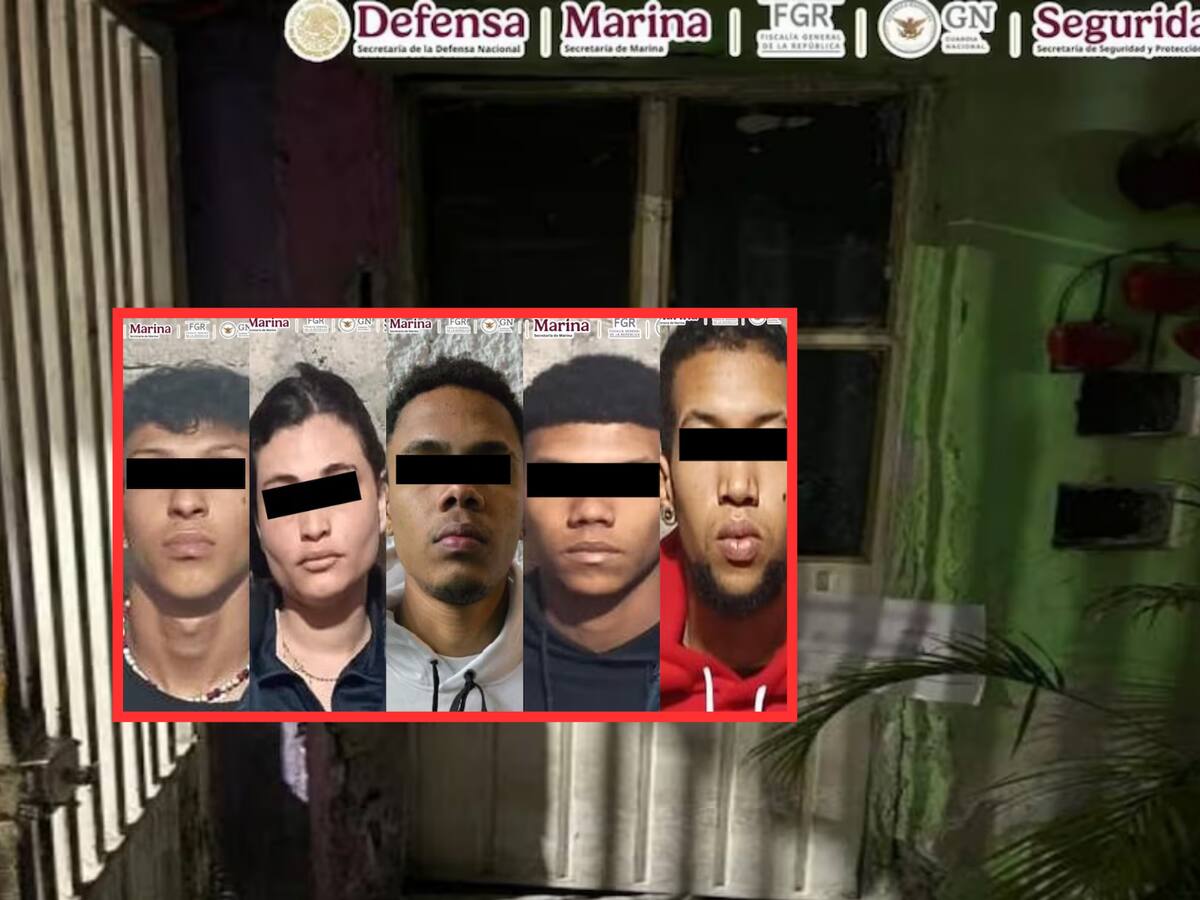 Cinco venezolanos, ligados al Tren de Aragua, fueron detenidos en CDMX. | Crédito: Especial