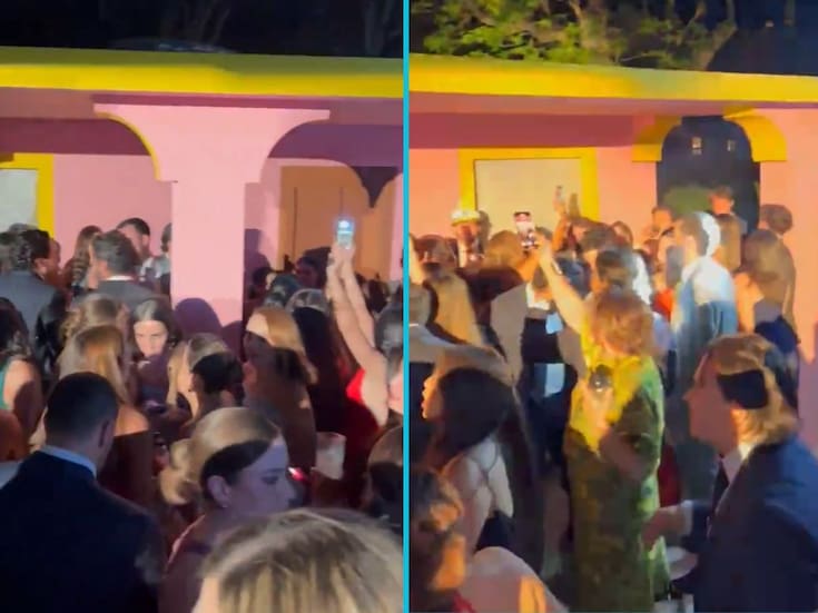 Pareja mexicana se vuelve viral tras recrear la famosa “casita” de Bad Bunny durante su boda (VIDEO)