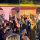 Pareja mexicana se vuelve viral tras recrear la famosa “casita” de Bad Bunny durante su boda (VIDEO)