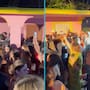 Pareja mexicana se vuelve viral tras recrear la famosa “casita” de Bad Bunny durante su boda (VIDEO)