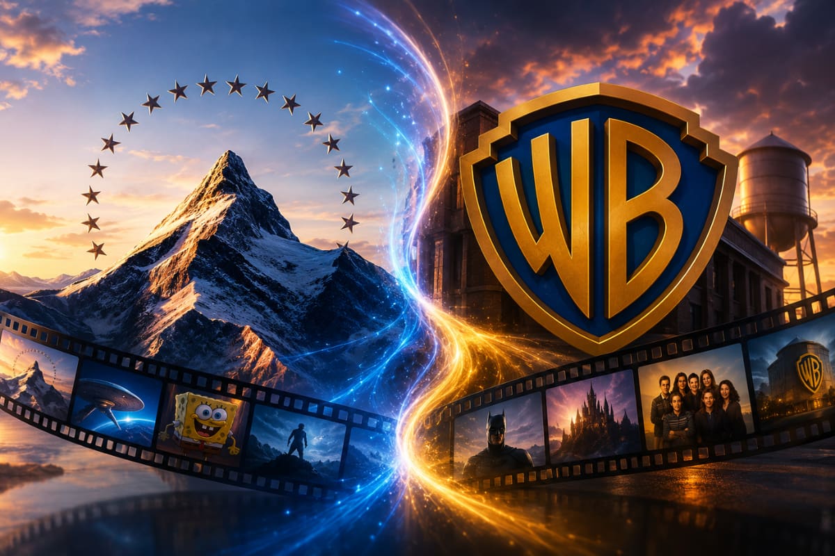 Paramount y Warner Bros. reciben luz verde para fusionarse: así cambiará el mundo del streaming