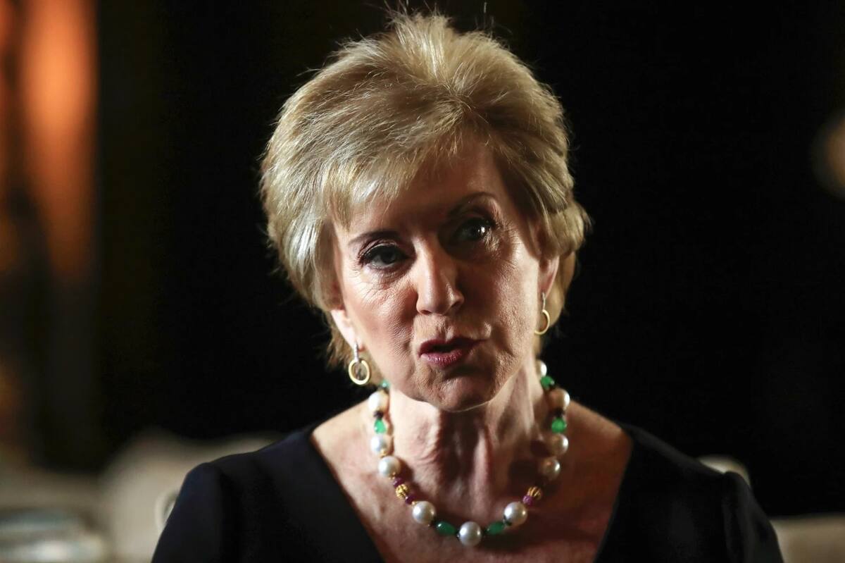 Linda McMahon. Foto: AP
