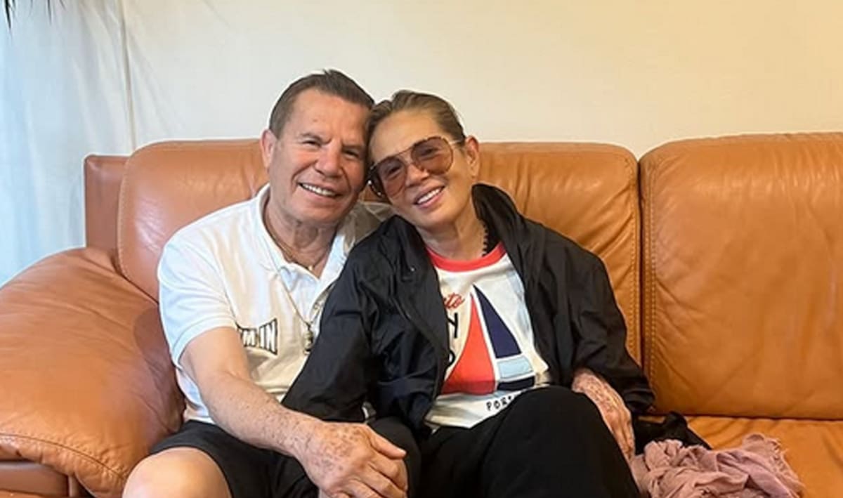 Yolanda Andrade y Julio César Chávez.
