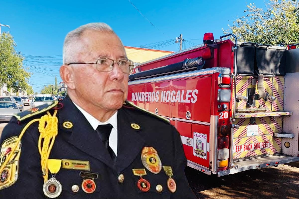 Se retira capitán de Bomberos de Nogales tras 36 años de servicio