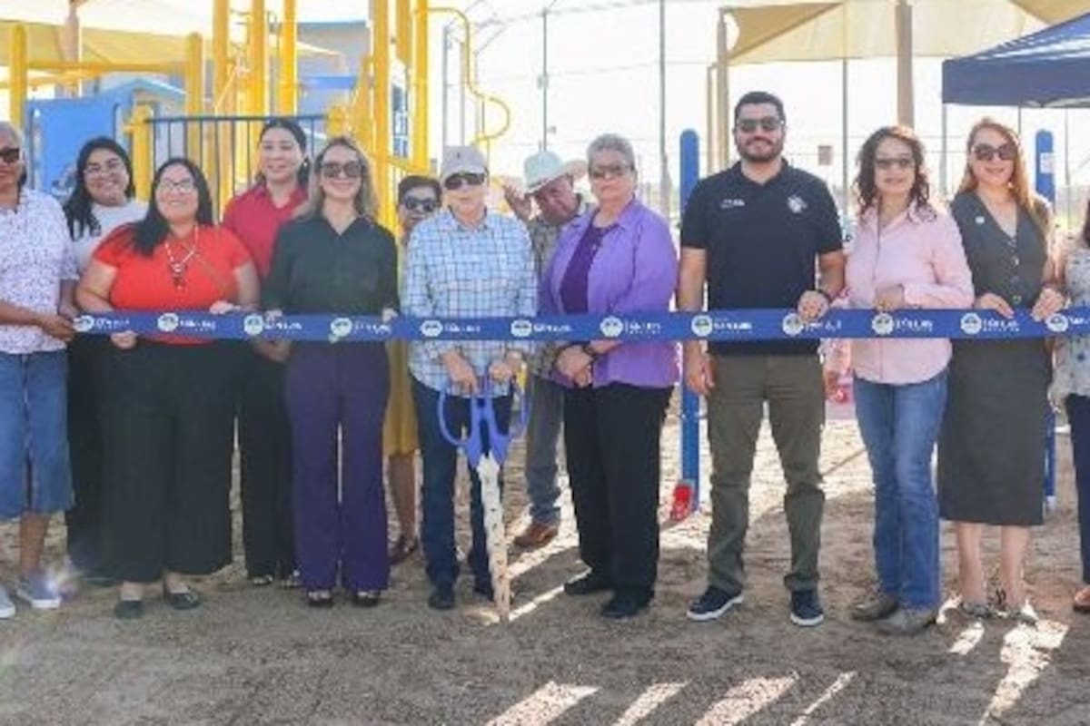 San Luis, Arizona, inaugura juegos inclusivos para niñas y niños de todas las capacidades