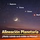 Alineación planetaria 2026: ¿hasta cuándo será visible en México y cómo observarla mejor?