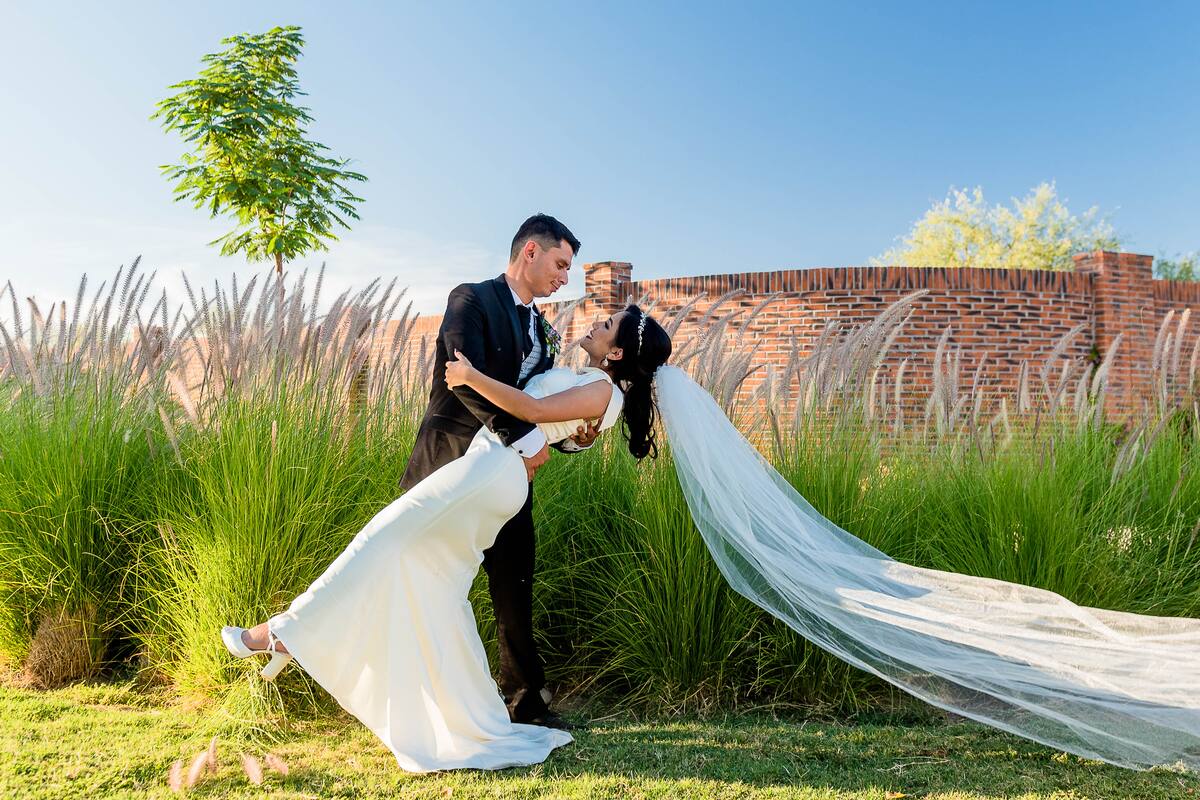 Lizeth y Santiago unieron su vida en matrimonio