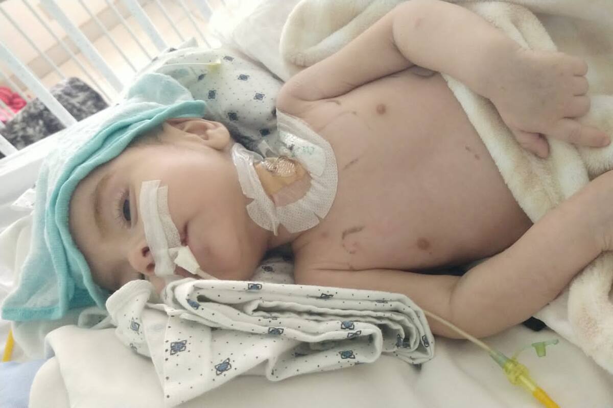Desconocen padecimiento del bebé Gerardo Flores