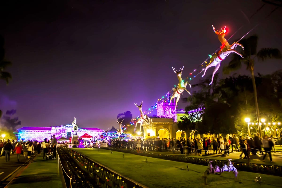 “Noches Decembrinas 2025” iluminarán el Parque Balboa en San Diego