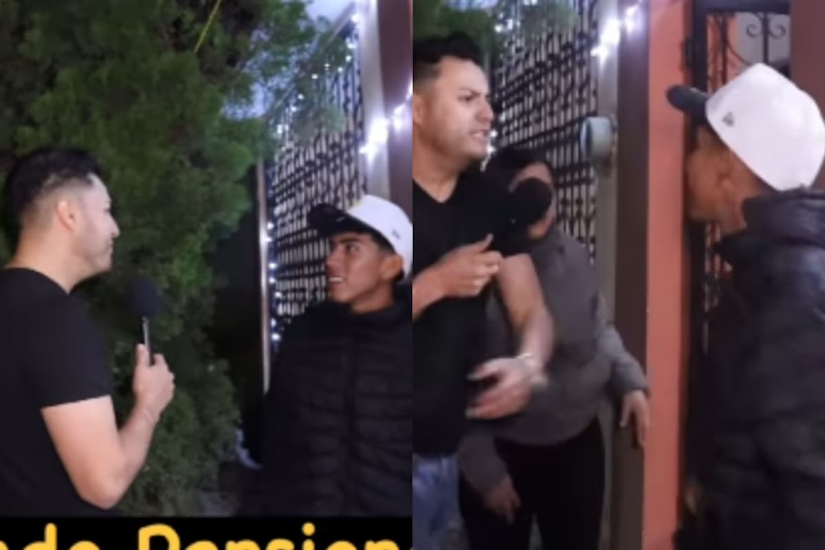 Grupo ‘Cobrando Pensiones’ sorprende a hombre con más de un año de deuda frente a su nueva pareja