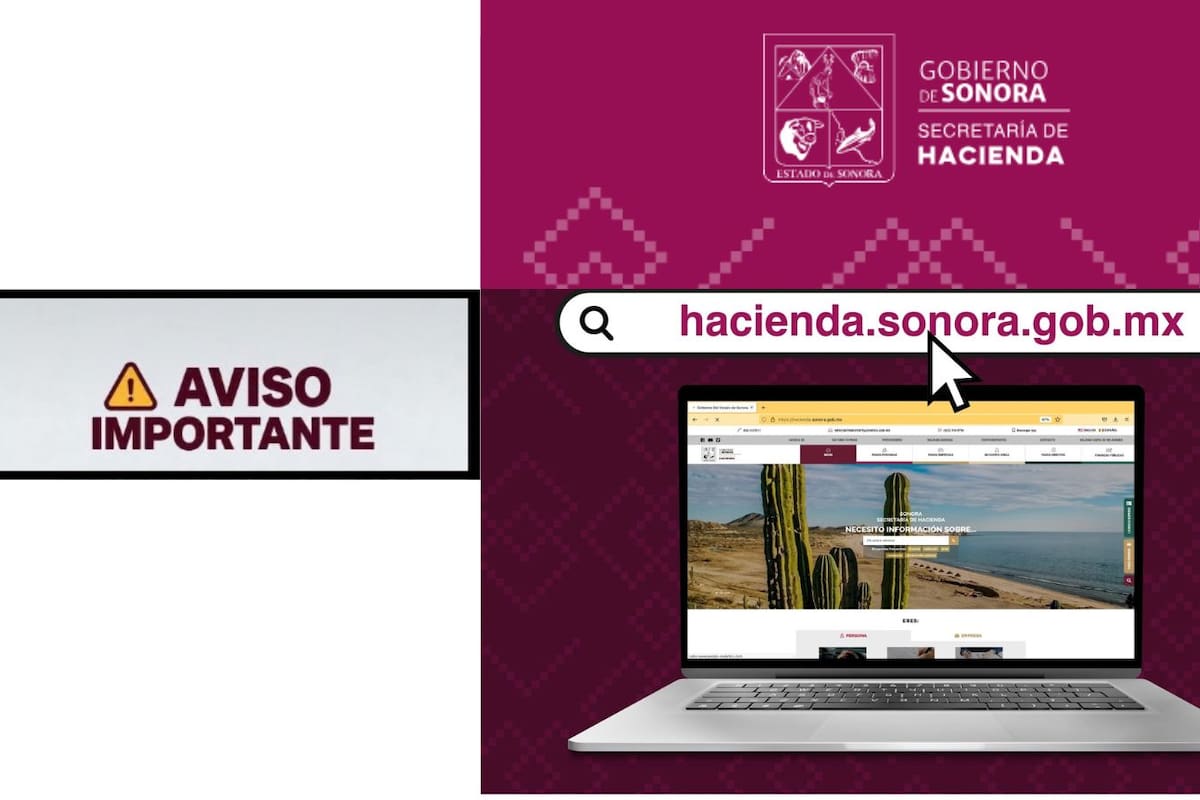 Hacienda Sonora reporta interrupción temporal en agencias, comercios y servicios en línea mientras dos oficinas de Hermosillo siguen operando