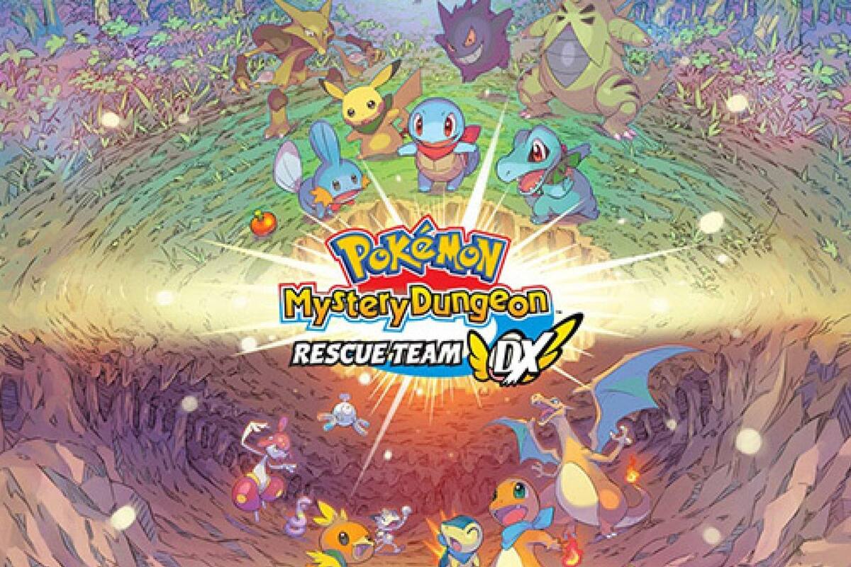 Pokémon Mystery Dungeon: Rescue Team DX, lídera las ventas en Japón