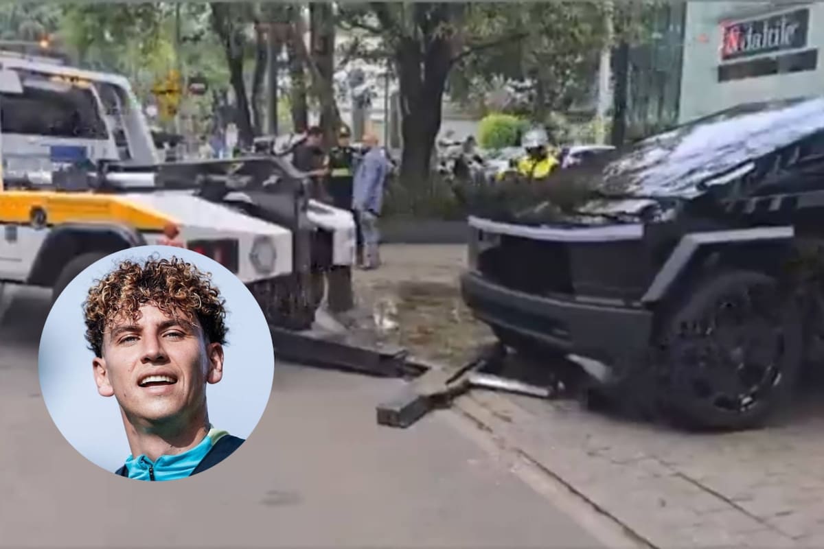 Tesla Cybertruck de Lichnovsky terminó en el corralón de la CDMX tras cometer doble infracción