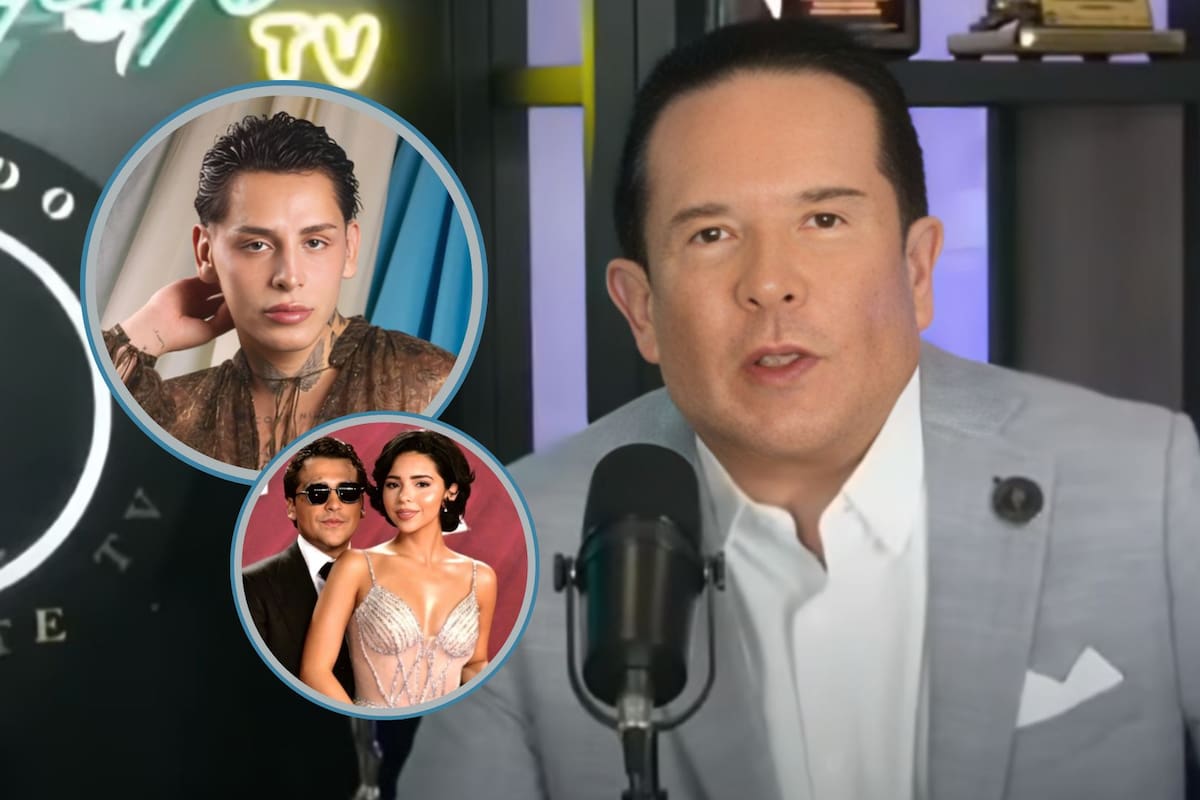 Gustavo Adolfo Infante asegura que la fama de Kunno se debe a su amistad con Ángela Aguilar y Christian Nodal