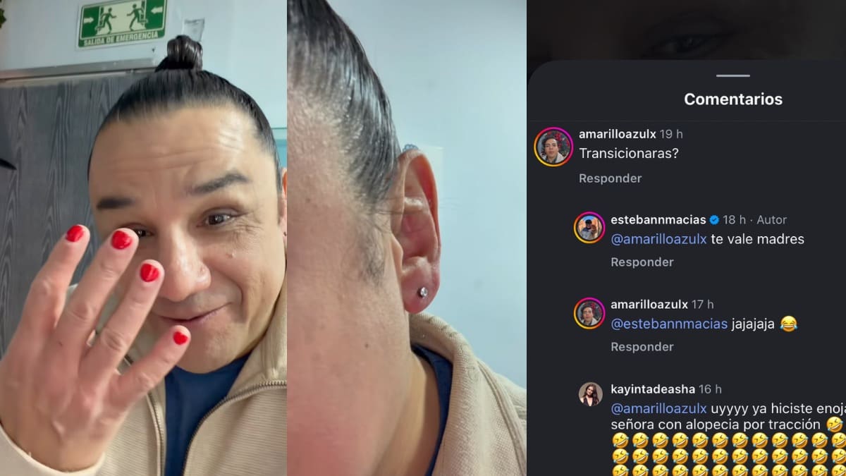 El famoso levanta sospechas de estar transicionando.