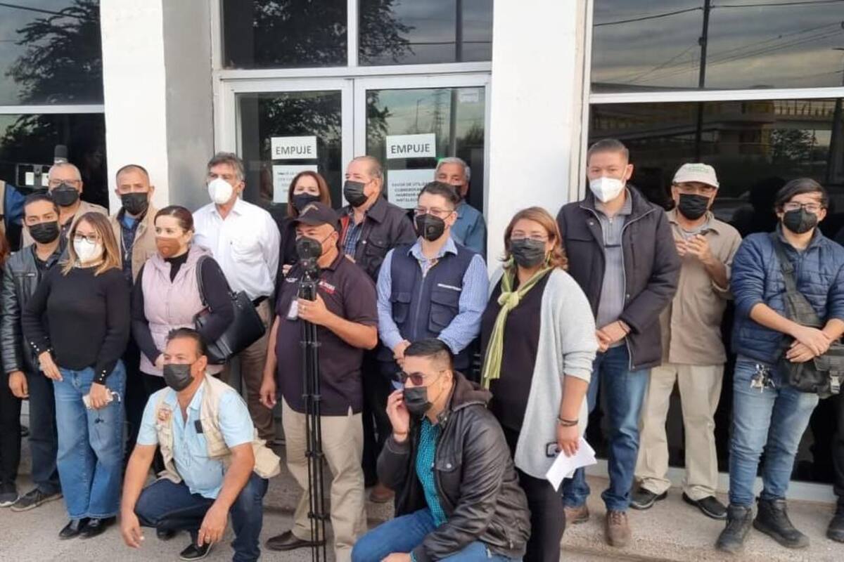 Se unen periodistas de Cajeme a manifestación en exigencia de justicia por asesinato de colegas tijuanenses