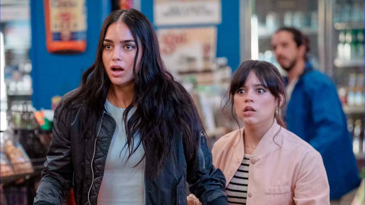 Melissa Barrera y Jenna Ortega en Scream VI