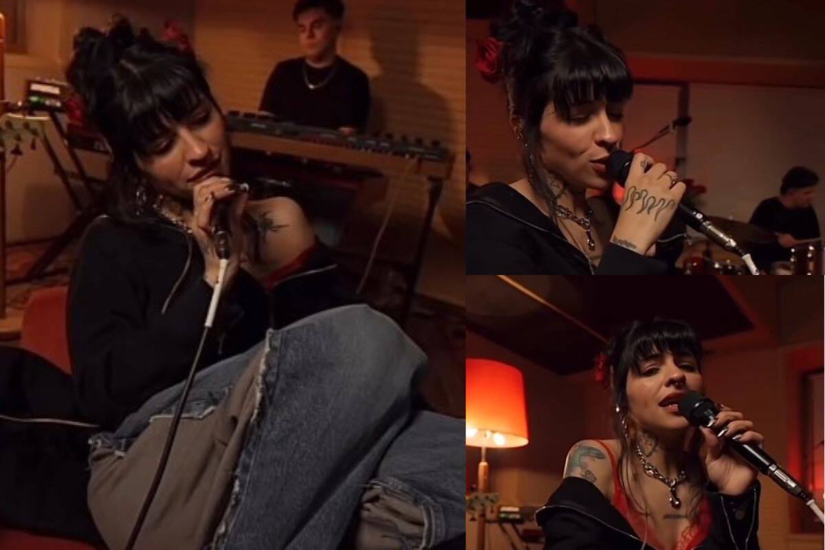 Cazzu regresa con un íntimo concierto virtual en TikTok