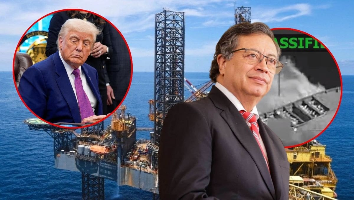 Petro rechazó las sanciones del gobierno de Donald Trump y defendió las incautaciones récord de su administración.