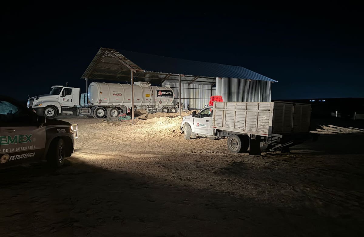 Autoridades localizaron un túnel habilitado para la extracción ilícita de hidrocarburos en las inmediaciones del rancho Los Lagos.