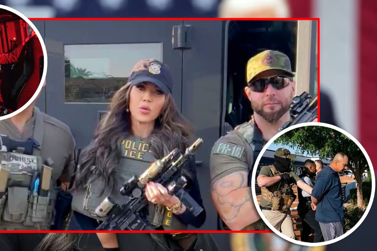 Kristi Noem lidera redada de migrantes en Phoenix y arresta a mexicano con vínculos al Cártel de Sinaloa: “No me asustas con tus Crocs”