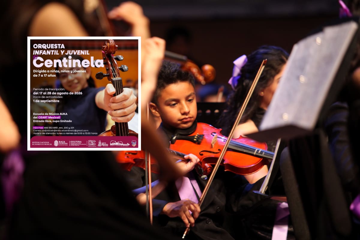 Buscan nuevos talentos musicales en Baja California; abren convocatoria para niñas, niños y jóvenes