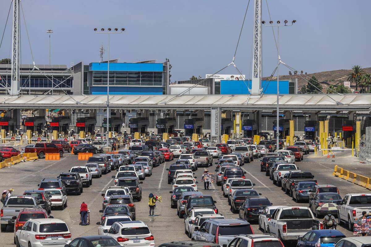 Iniciarán obras de modernización en garita de San Ysidro antes de terminar el año