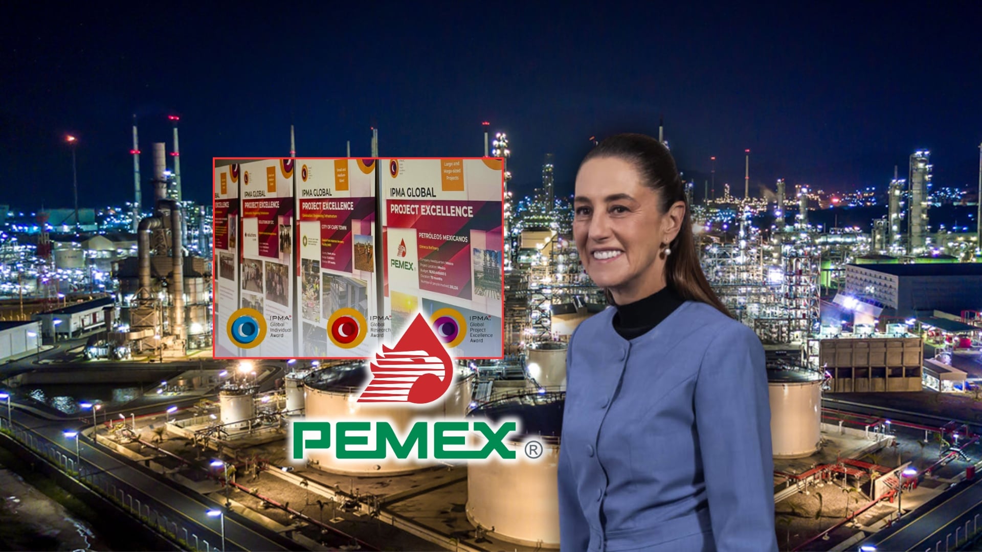 Petróleos Mexicanos (Pemex) fue galardonado con el tercer lugar en el Premio a la Excelencia en Proyectos de la International Project Management Association (IPMA) 2025. Foto: Especial