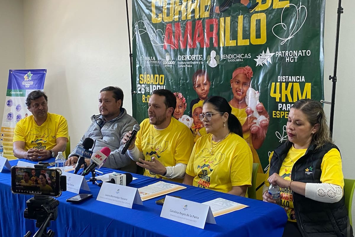 Se alistan para “Correr de amarillo”