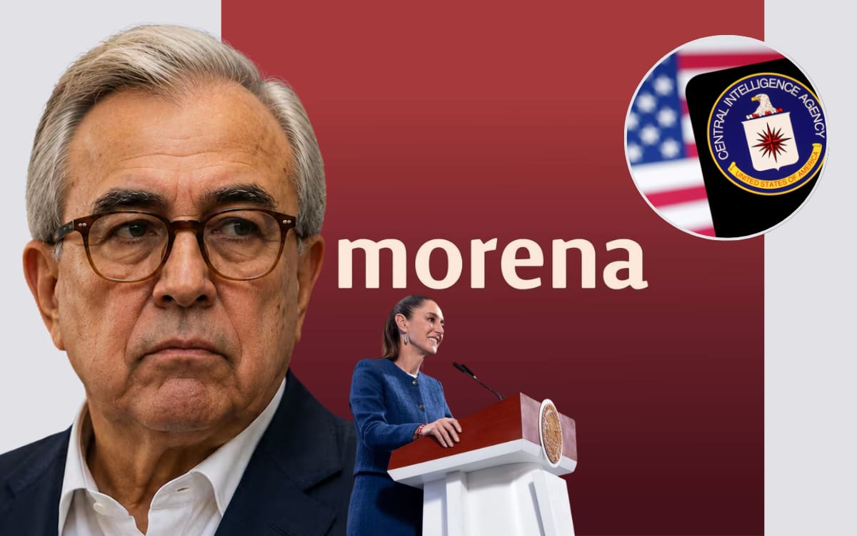 Caso Rocha Moya: Laura Ballesteros acusa a Morena de manipulación psicológica y encubrimiento. Foto: Presidencia, IA, AP