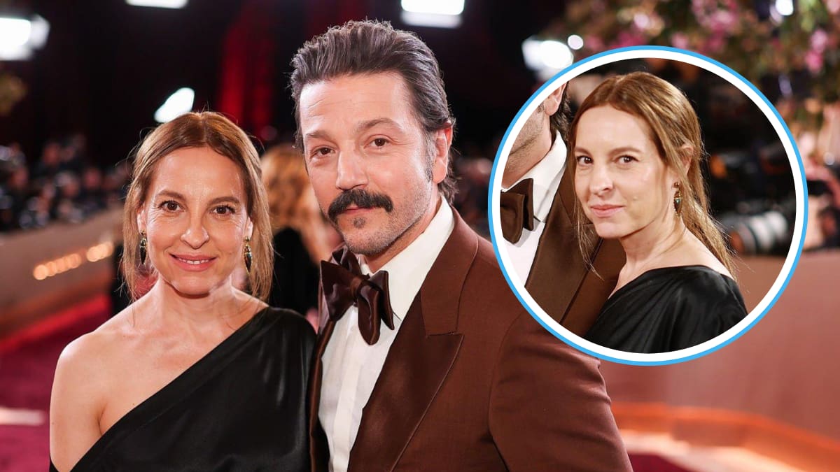 Ella es Marina de Tavira, novia de Diego Luna que causó polémica por su look en los Golden Globes 2026