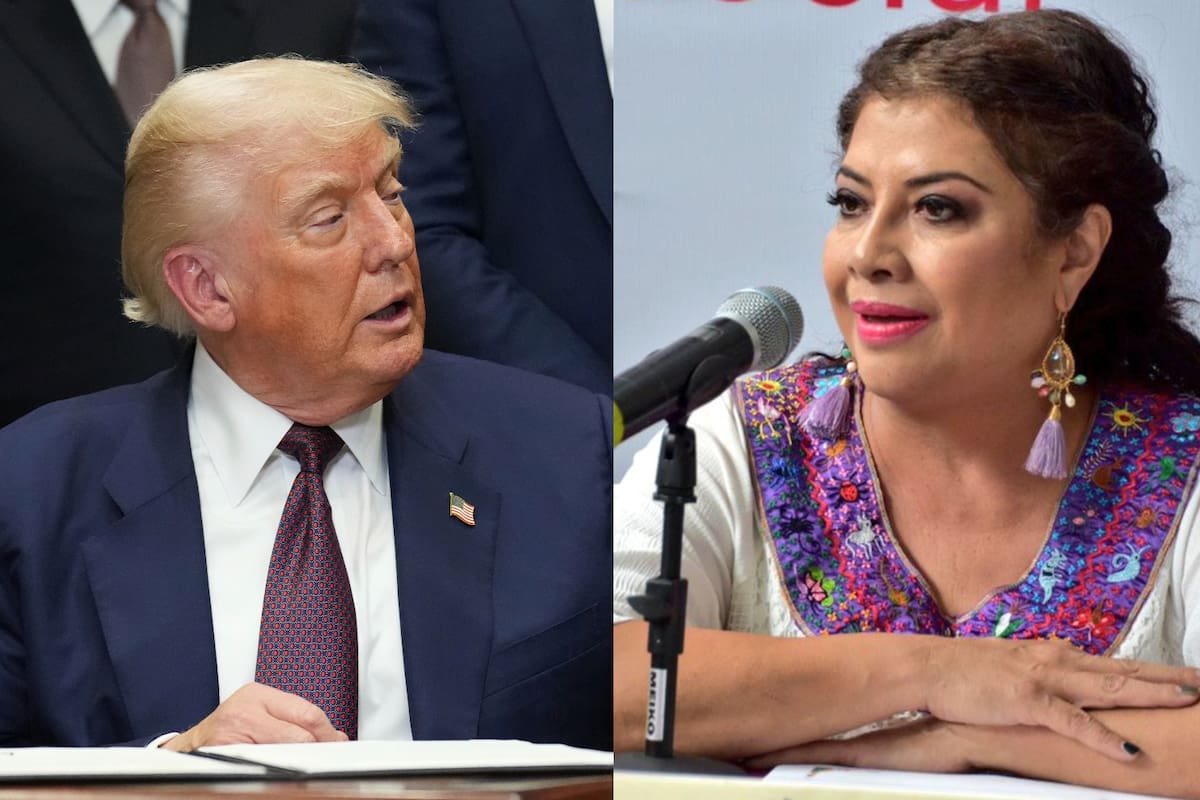 Clara Brugada responde a Trump: la CDMX no está gobernada por cárteles