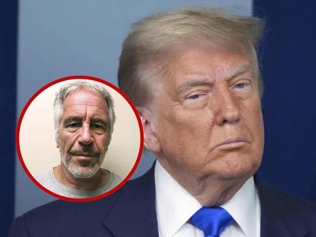 Trump instó a sus seguidores a ver conspiraciones por todas partes, pero con el caso Epstein, esto se volvió en su contra. | Crédito: AP