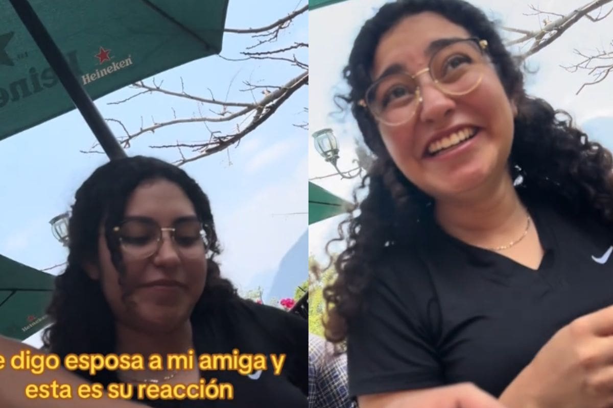 ¡Es un contrato, wey!: así reaccionó una mujer al escuchar que su amigo se refirió a ella como “esposa”