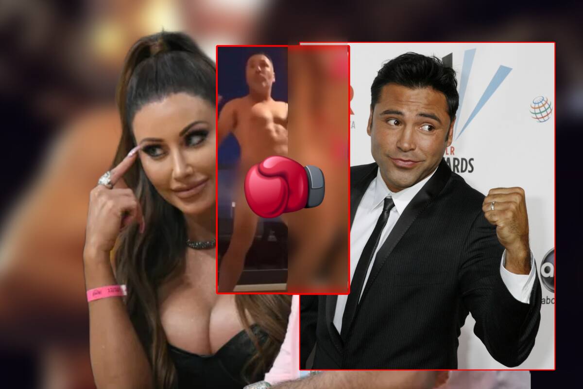 Denuncian video de Óscar de la Hoya con su pareja en poca ropa y el boxeador explota: “no les gusta verme feliz”