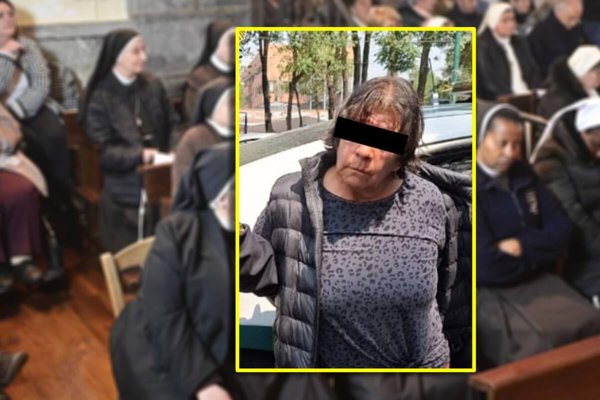 Detienen mujer por robo de 35 mil pesos en convento de CDMX