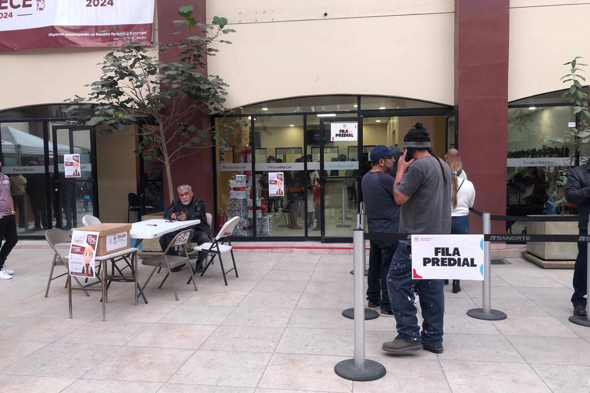 Recaudación del Predial en Rosarito bajó durante febrero