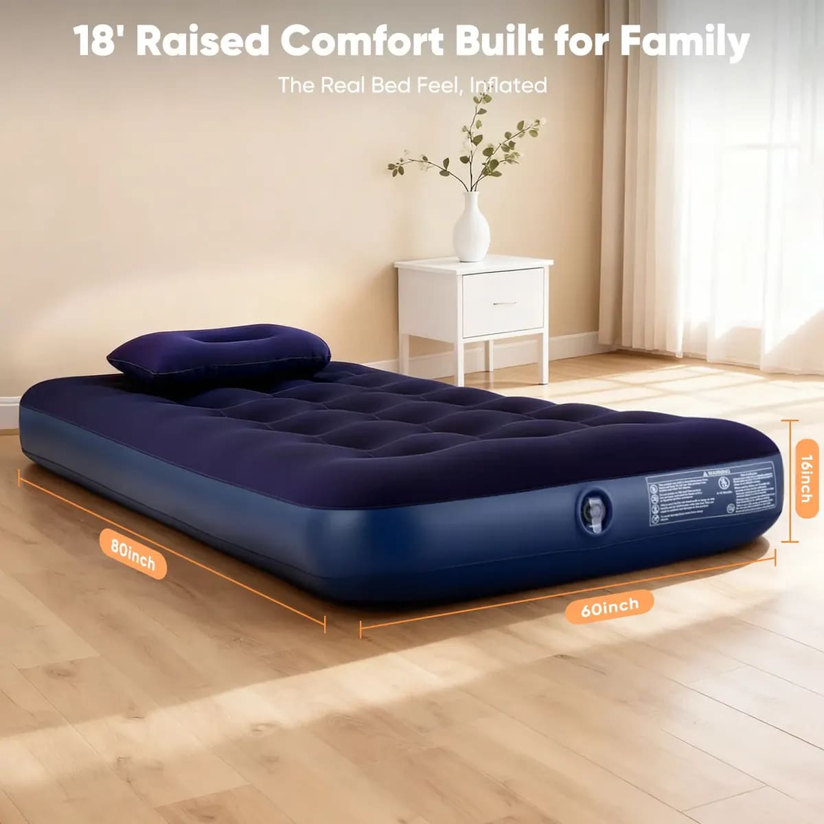 Colchón inflable individual | Mercado Libre