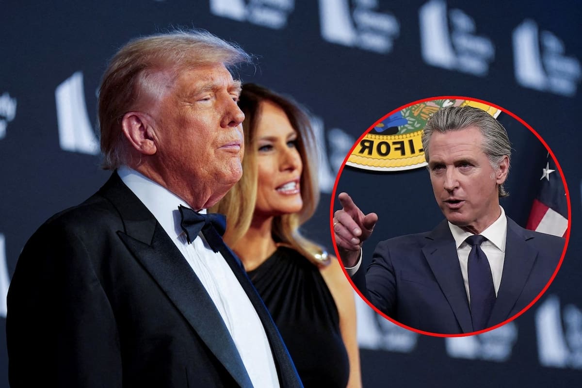 Trump va a función de ‘Los Miserables’ y es abucheado; Gavin Newsom pide “que alguien le explique el complot”