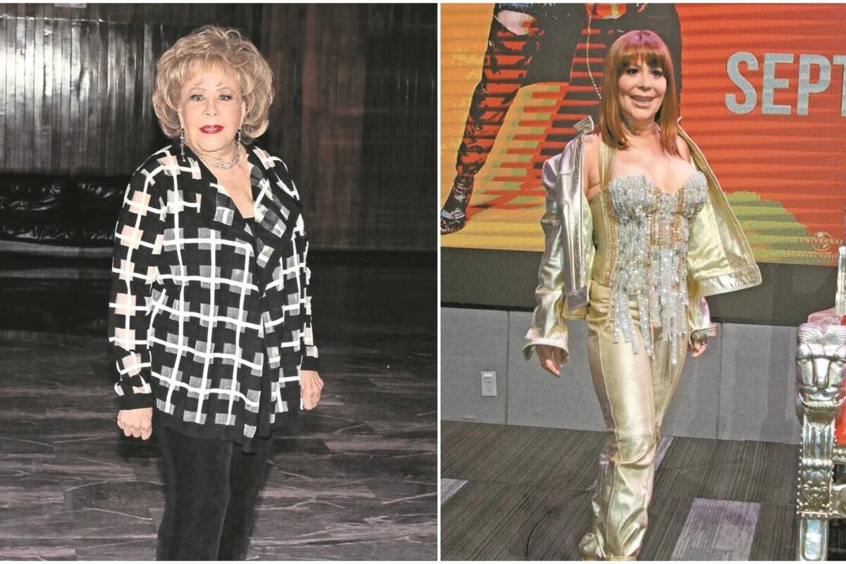 Alejandra Guzmán y Silvia Pinal al natural y mostrando su amor