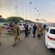 Bomberos de Navojoa apoyan en incendio en plaza de Los Mochis